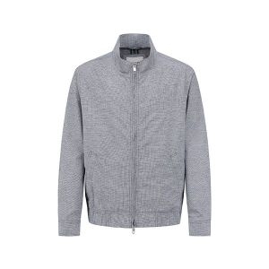 올젠 남성 시어서커 스탠형 집업 점퍼_ZOF2JJ1303