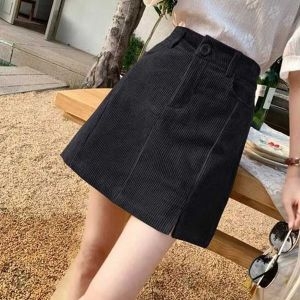 골덴 A라인 절개 스커트 RNR0039 WFG9RBH35123328