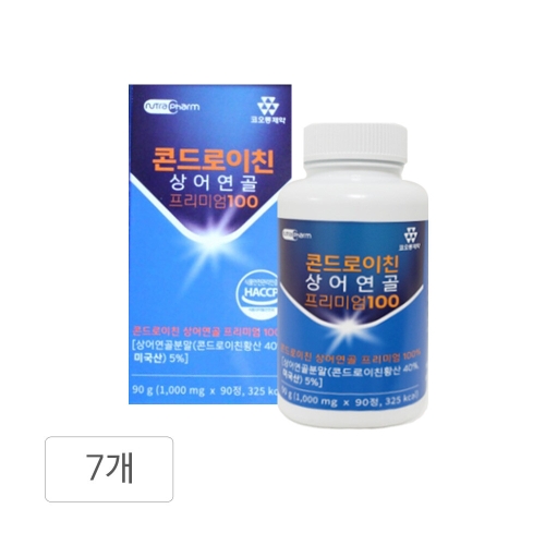 코오롱제약 콘드로이친 상어연골 프리미엄 100 90정
