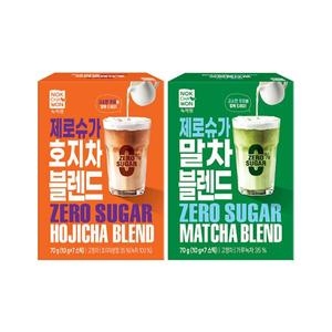 녹차원  제로슈가 블렌드 7개입 2종 (말차+호지차)