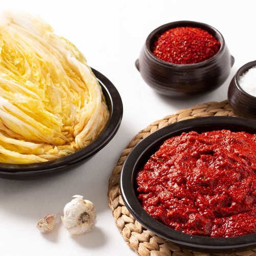 산정마을  자연담은 송송 절임배추 5kg + 김치양념 2kg세트