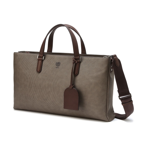 엠블렘 ltgt 베이지 투톤 캔버스 서류가방 DBBA4F083 152622