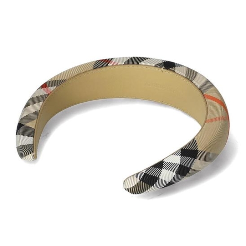 버버리 체크 헤어밴드_8100163 B9368