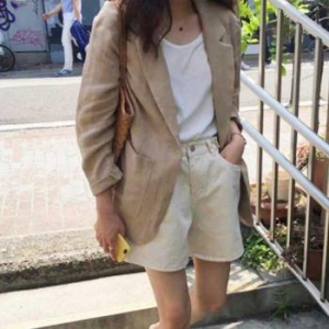 오노마 ONM 코디 T 봄가을 긴팔 얇은 패션 데일리 스타일 32618542