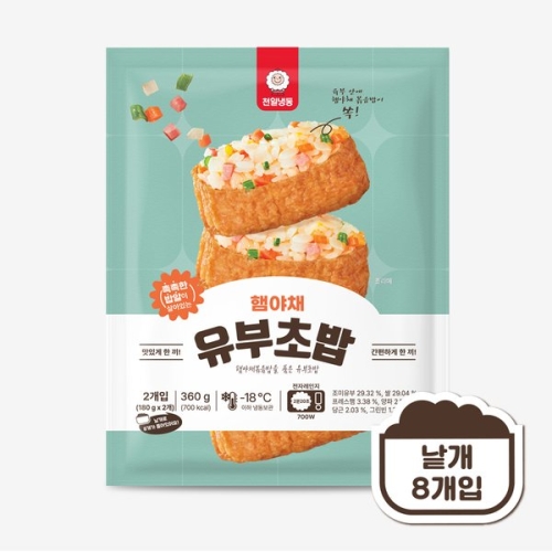 천일식품  햄야채 유부초밥 360g