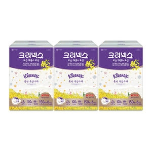 크리넥스 X 폭싹 속았수다 보습 에센스 로션 미용티슈 150매 (6입)