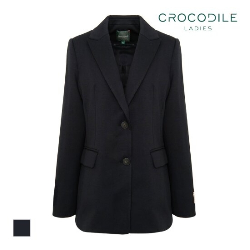 크로커다일레이디 투버튼 빅카라 롱 자켓_CLCSJK102