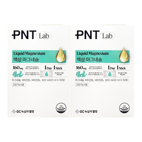 녹십자웰빙 PNT 마그네슘 20ml 30포