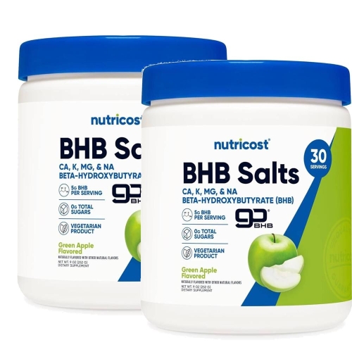 뉴트리코스트 BHB 소금 그린 애플 252g