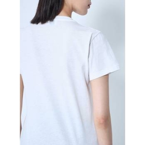 생로랑 로고 모티프 티셔츠 817047 Y37YJ 9010 B0111627343