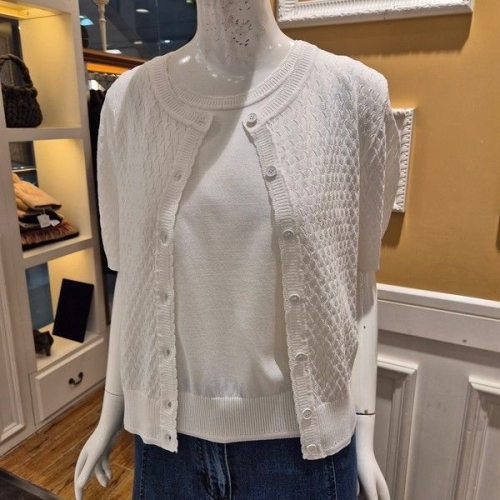BCBG 여름25 브랜치 스카시 가디건 B5B4K284
