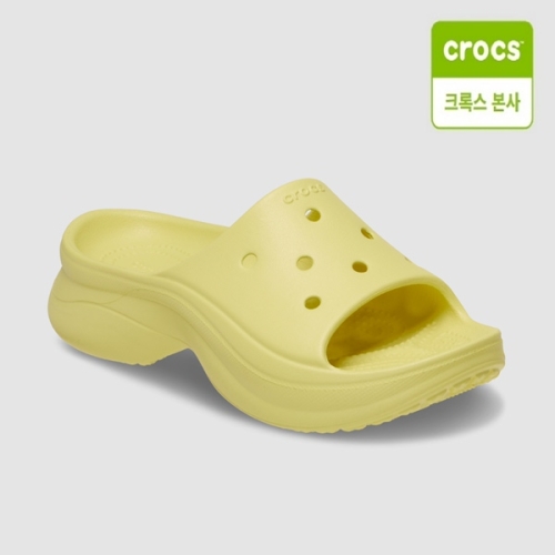 크록스 여성 베이 슬라이드_211108-78R