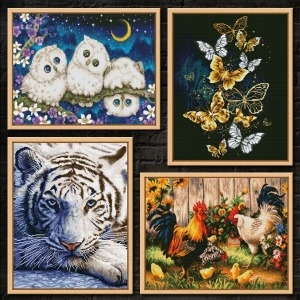 아트홀릭 액자형 DIY 보석십자수 비즈 명화그리기 큐빅 퍼즐