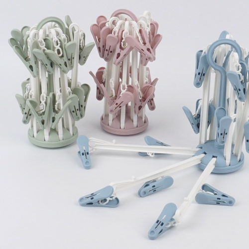 ESOEM 20집게 원형 빨래건조대