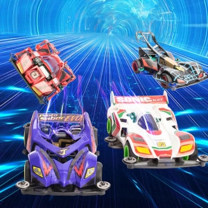 1/32 미니카 4WD 조립 레이싱카 매그넘