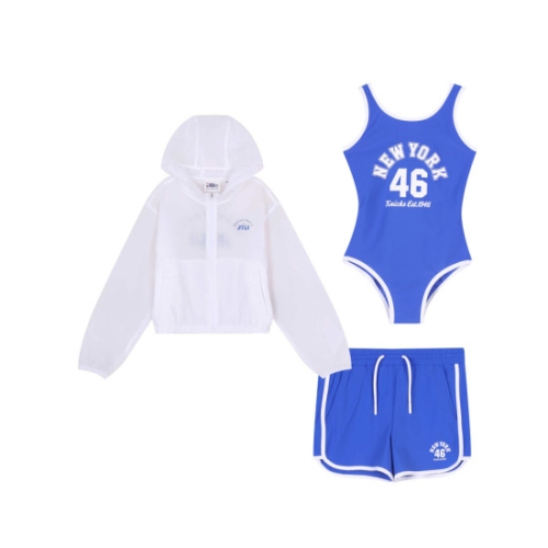 NBA 키즈 LAL 여아 스윔 3셋업K252ST730P-JD