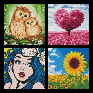 아트홀릭 보석십자수 명화그리기 다이아몬드페인팅