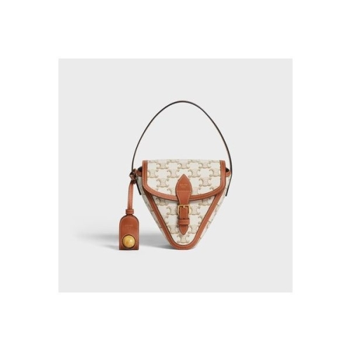 셀린느 A/S가능 트리옹프 페탕크 게임 캔버스 카프스킨 4M0722DL3 04LU