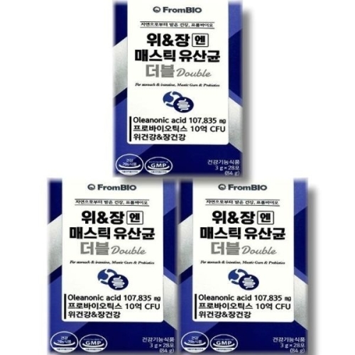 프롬바이오 위장엔 매스틱 유산균 더블 28포