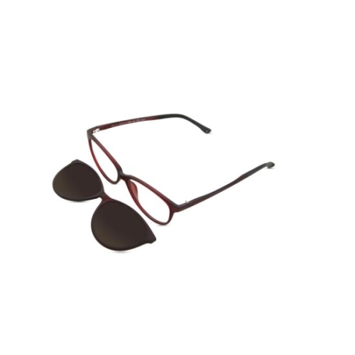 OST Clip on Cat Eye Fr ed Dark Brown 패션 여성 안경 JSV-171