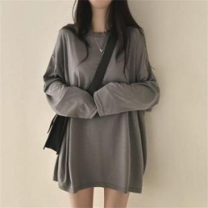 오노마 ONM 윈크라운 티셔츠 여성티셔츠 면티 빅사이즈티 롱티 32103734