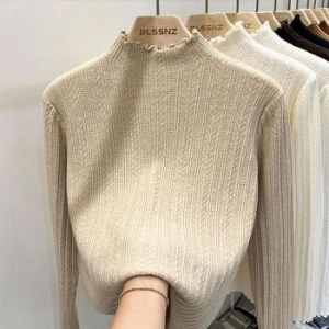 오노마 ONM 블록 칼라넥 하프넥 프릴 브이넥 지오벤처스 블 32102945