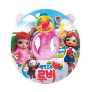 보행기 튜브 핑크 핸들 GKS66680 레인보우