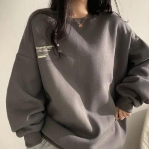 오노마 ONM 베이직 디자인 여성 루즈핏 레터링 데일리 맨투맨 32097362