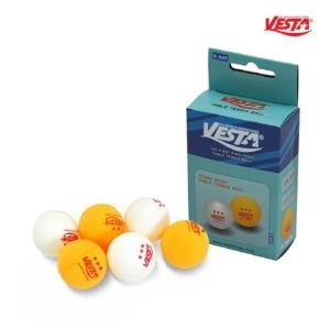 베스타  JH2PPT52_53D5탁구공- 스포츠 ABS 3성 6입