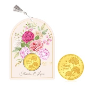 삼성금거래소  카네이션 골드 코인 0.2g