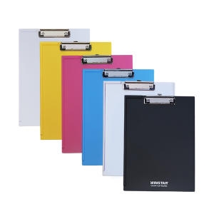 윈스타  칼라 클립보드 A4 사무실 서류 받침대
