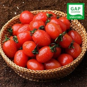사과랑 자연맛남 달콤한 대추방울토마토 2kg 로얄과/1-3번과