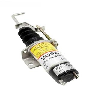 디젤  1502 시리즈 연료 차단 솔레노이드 366-07197 1502-12C7U2B2S1 SA-3405T Lister Pette..