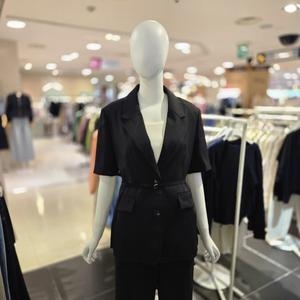 올리브데올리브 벨티드 투버튼 반팔 자켓 OW5MJ400