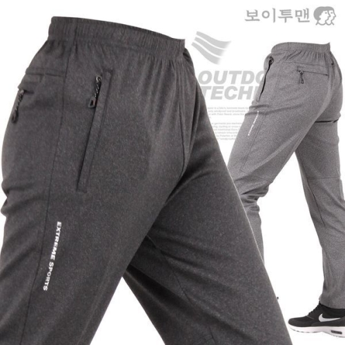 보이투맨  HSW906 남성 스판 트레이닝바지 츄리닝 봄 가을 남자
