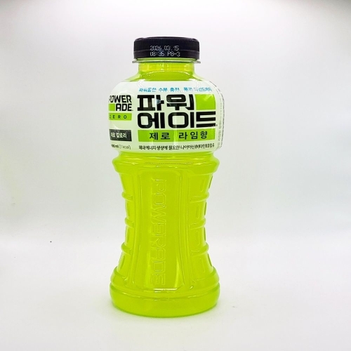  코카콜라음료 파워에이드 제로 라임향 600ml [24개]