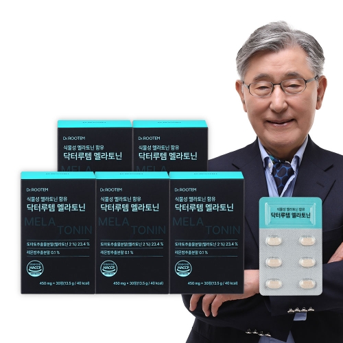 식물성 멜라토닌 함유 닥터루템 멜라토닌 30정
