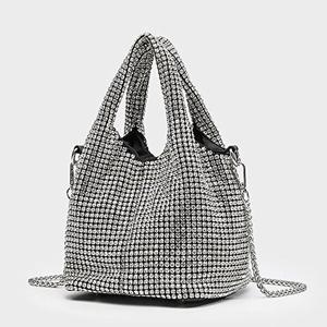 스터드 사각바닥 토트 크로스백 FC_W803