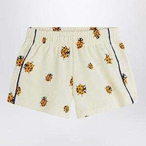 MINI RODINI Short white with ladybugs 2523012211CO/Q_MIRO-OW