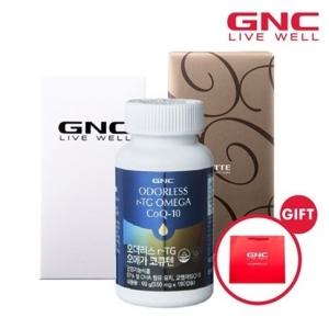 GNC 오더리스 r-TG 오메가3 코큐텐 180정