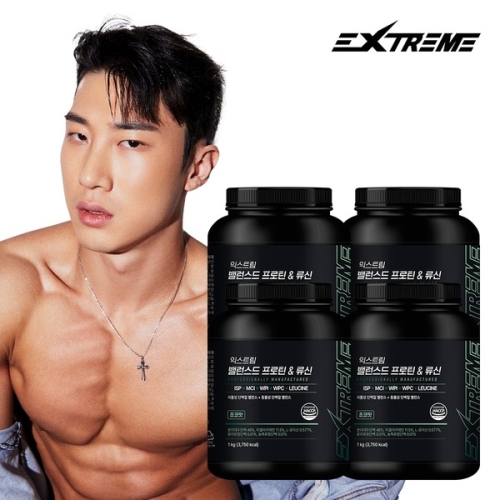 익스트림 밸런스드 프로틴&류신 초코맛 1kg