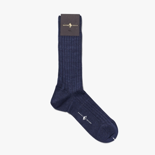샌프란시스코마켓 SOZZI CALZE 소찌 칼제 MEN SHORT SOCKS MELANGE BLUE/ ZEE1M80000A78