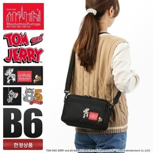 맨하탄포티지 맨해튼포티지 X 톰앤제리 조거백 크로스백 숄더백JOGGER TOMJERRY MP1404L2TJ ONE SIZE BK/RD