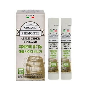 케이지앤에프 피에몬테 유기농 사과식초 스틱 330g(22gx15포)