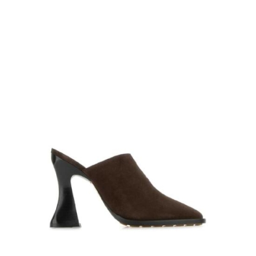 보테가베네타 CHACHA 스웨이드 샌들힐 1838390