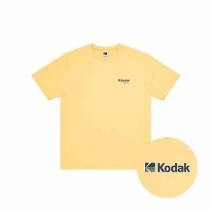 코닥 반팔티 UQS K5223ERS37YLW 에어크롬 소로나 반팔 티셔츠 YELLOW