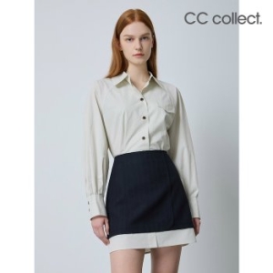 씨씨콜렉트 래글런 오버핏 셔츠 LG_C243MSC002