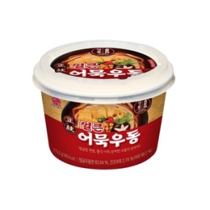 한일식품  본고장 정통 얼큰어묵우동 215.2g
