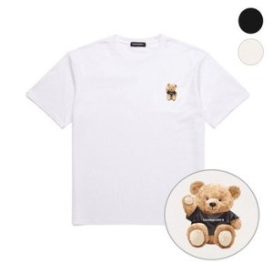 MINI SITTING BEAR 오버핏 반팔 티셔츠 VNDTS215 2칼라
