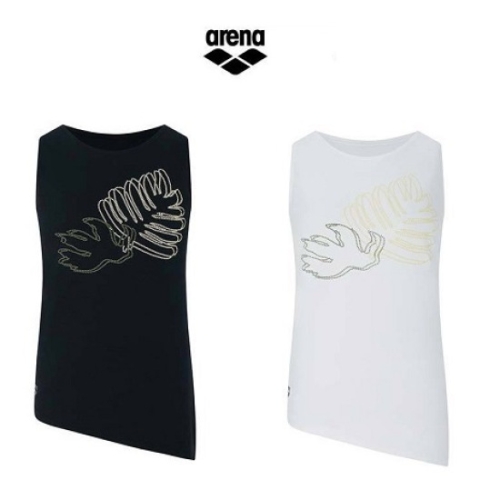 아레나  A5BL1PN03_IYDP 그린웨이브 슬리브리스 커버업